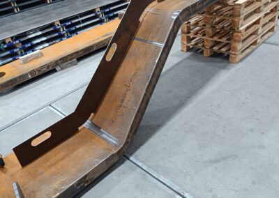 Biegen von dicken Blechen